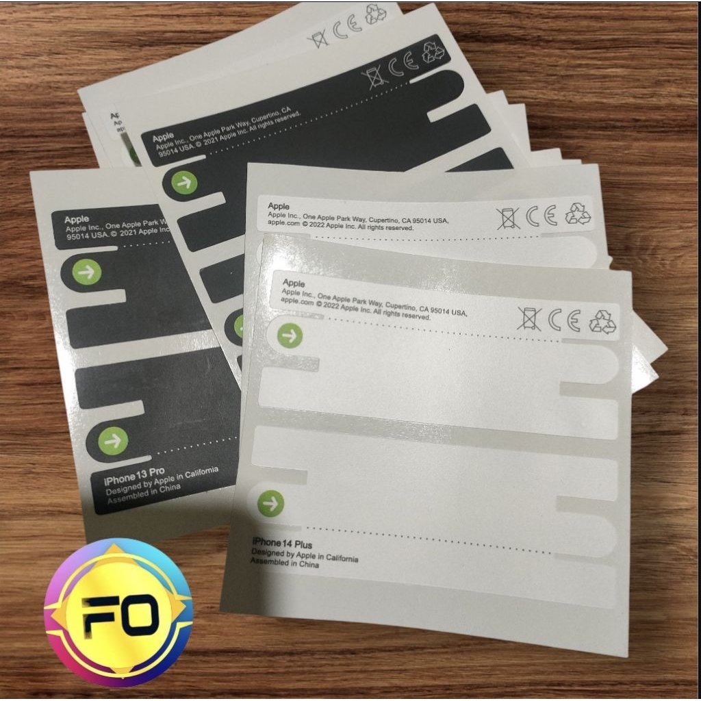 STIKER SEGEL IPHONE - SIAP KIRIM