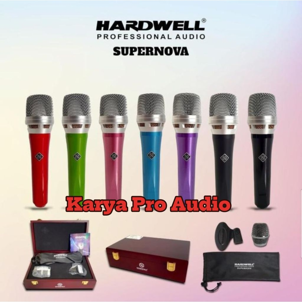 Mic Kabel HARDWELL SUPERNOVA With Wooden Box Original