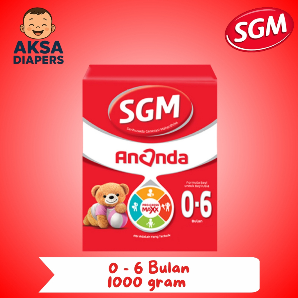 SGM Ananda 0-6 Bulan Susu Formula Bayi 1000gr