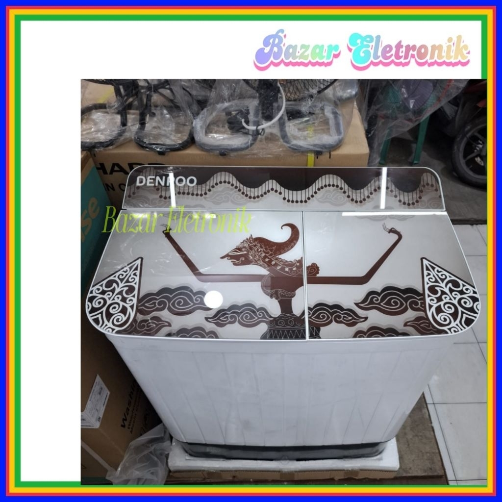 MESIN CUCI DENPOO DW 976 / MESIN CUCI DENPOO 2 TABUNG / DENPOO DW-976