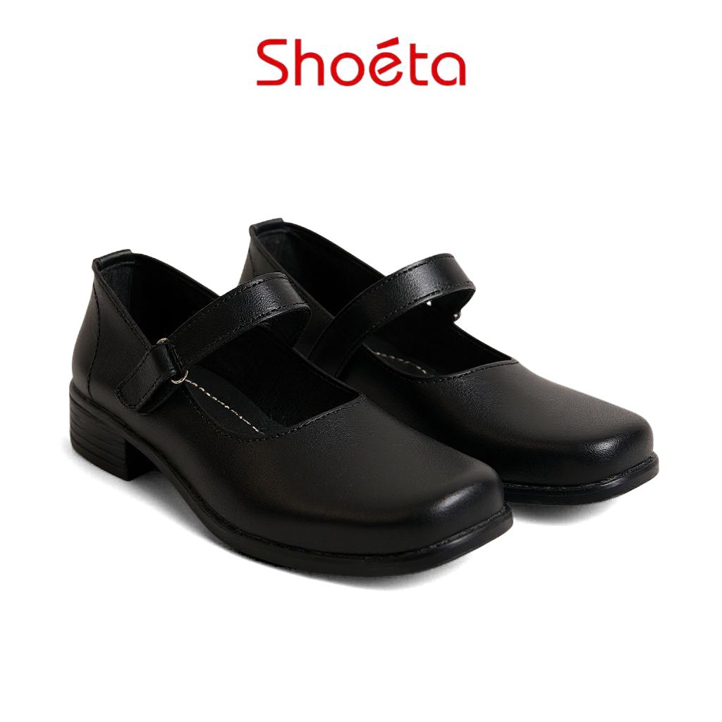 Sepatu Pantofel Wanita Hak 3Cm Hitam Sepatu Paskibra Wanita