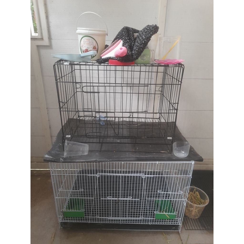 kandang kelinci/kucing/marmut ukuran Large