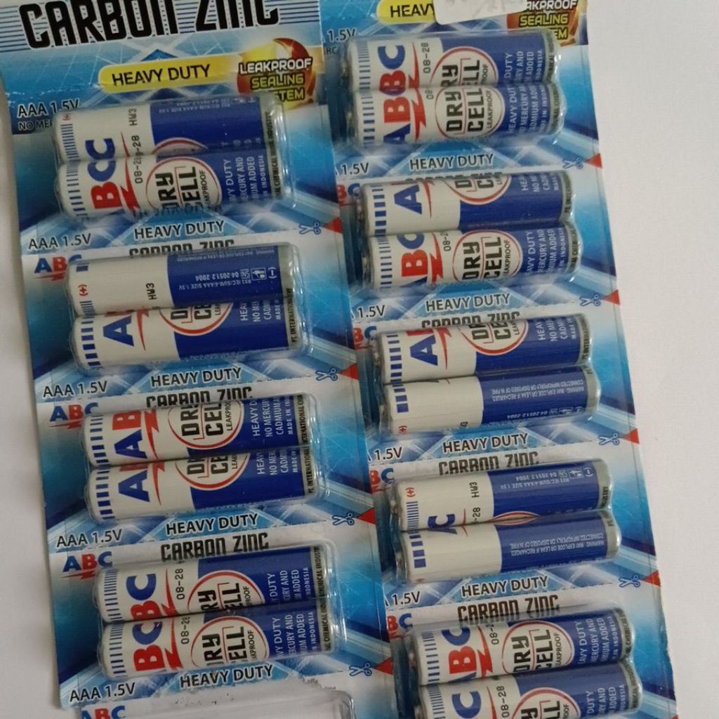 baterai ABC AAA