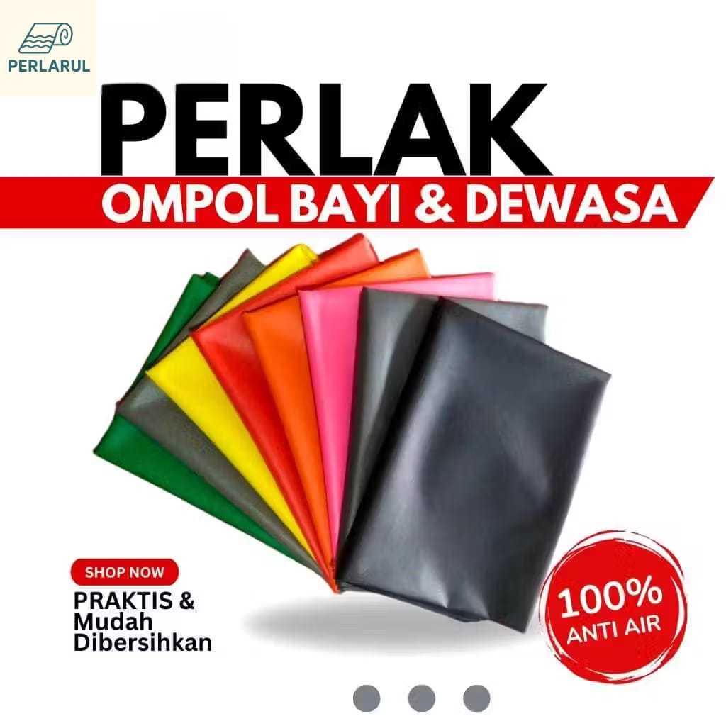 Perlak Ompol Anak Besar Waterproof Perlak Ompol Meteran Jumbo