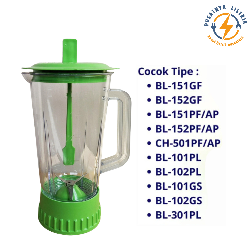 [BISA COD] GELAS BLENDER MIYAKO / NATIONAL |  MONTING BLANDER | MANGKOK BUP BLENDER NASIONAL BLENDER