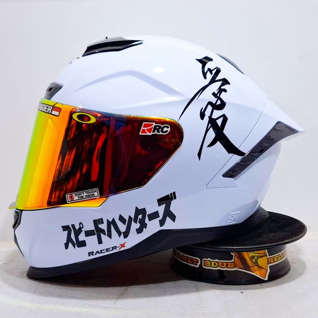 Helm full face TTC TT course kbr Kenji