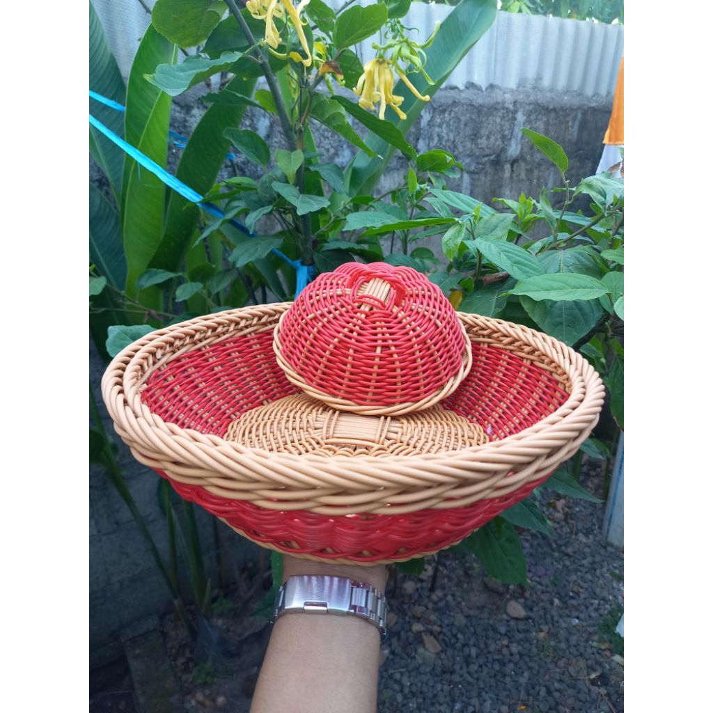 bokor anyaman uk.30cm