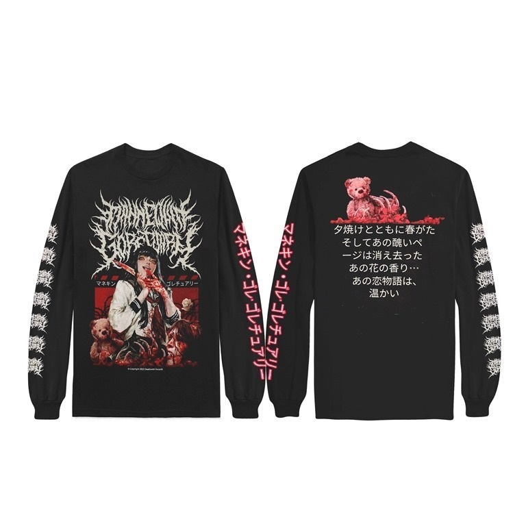 ORIGINAL Long Sleeve Mannequin Goretuary - Saisho No Haru / Slamming Brutal Death Metal