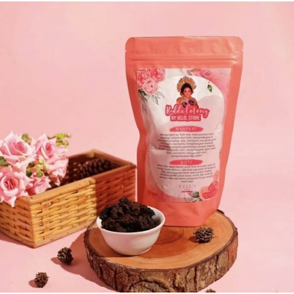 Lulur Velis Kemasan Terbaru / Bedda Lotong Vell's / VELI'S Beauty 450 gr