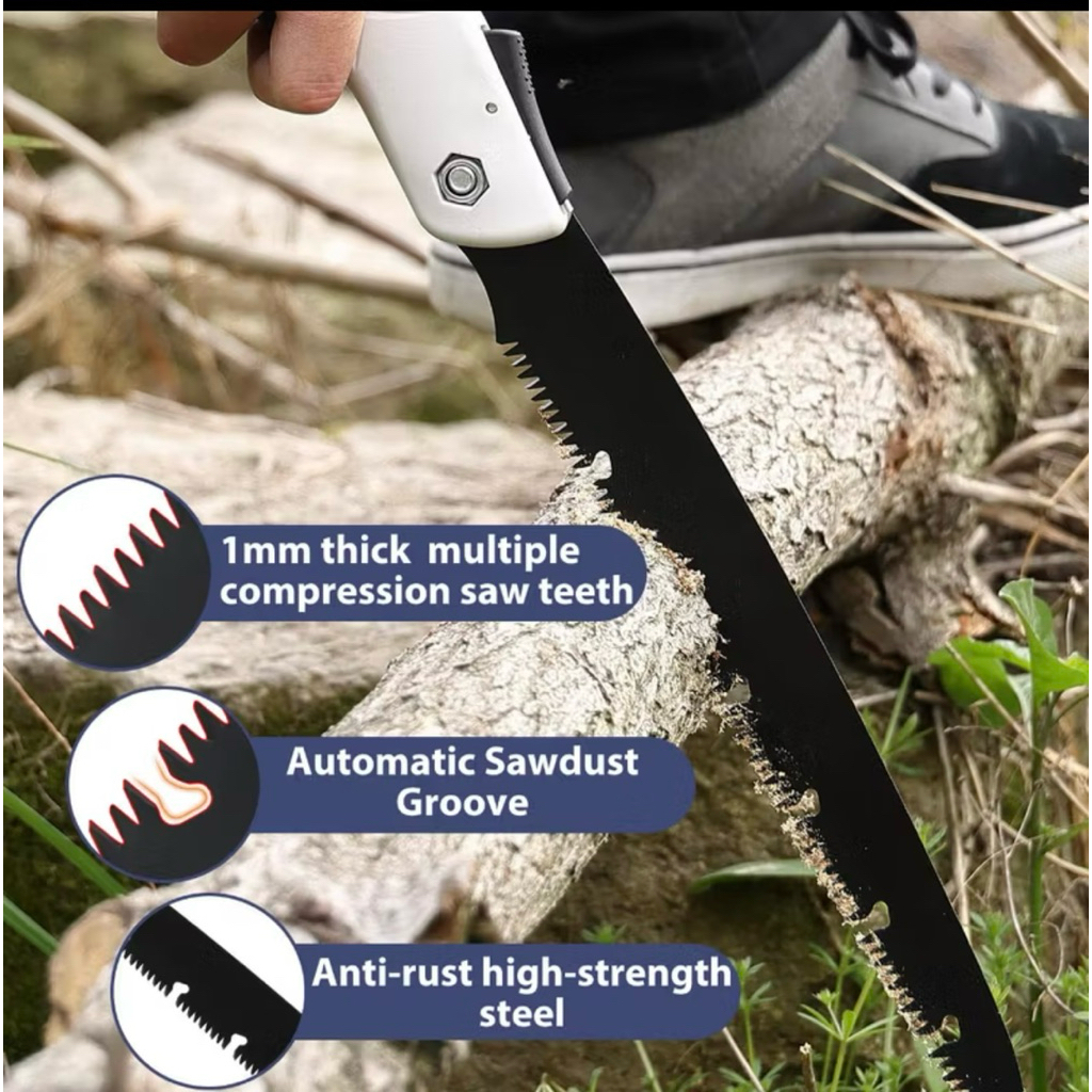 GERGAJI-GERGAJI LIPAT KAYU BAJA SAW ANTI KARAT PORTABLE