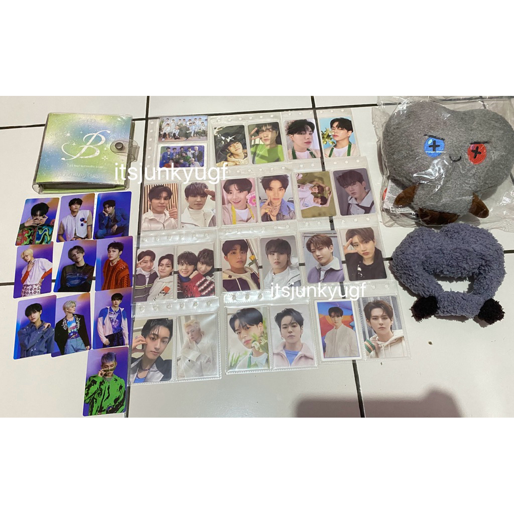 Treasure collection (photocard treasure, truz bonbon, hiasan lightstick, digipack, poster album, blo