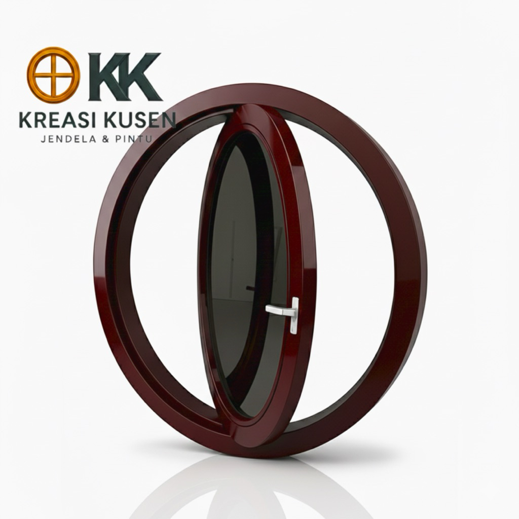 Kusen Jendela Bulat Kayu Jati ~ Kusen Jendela Modern