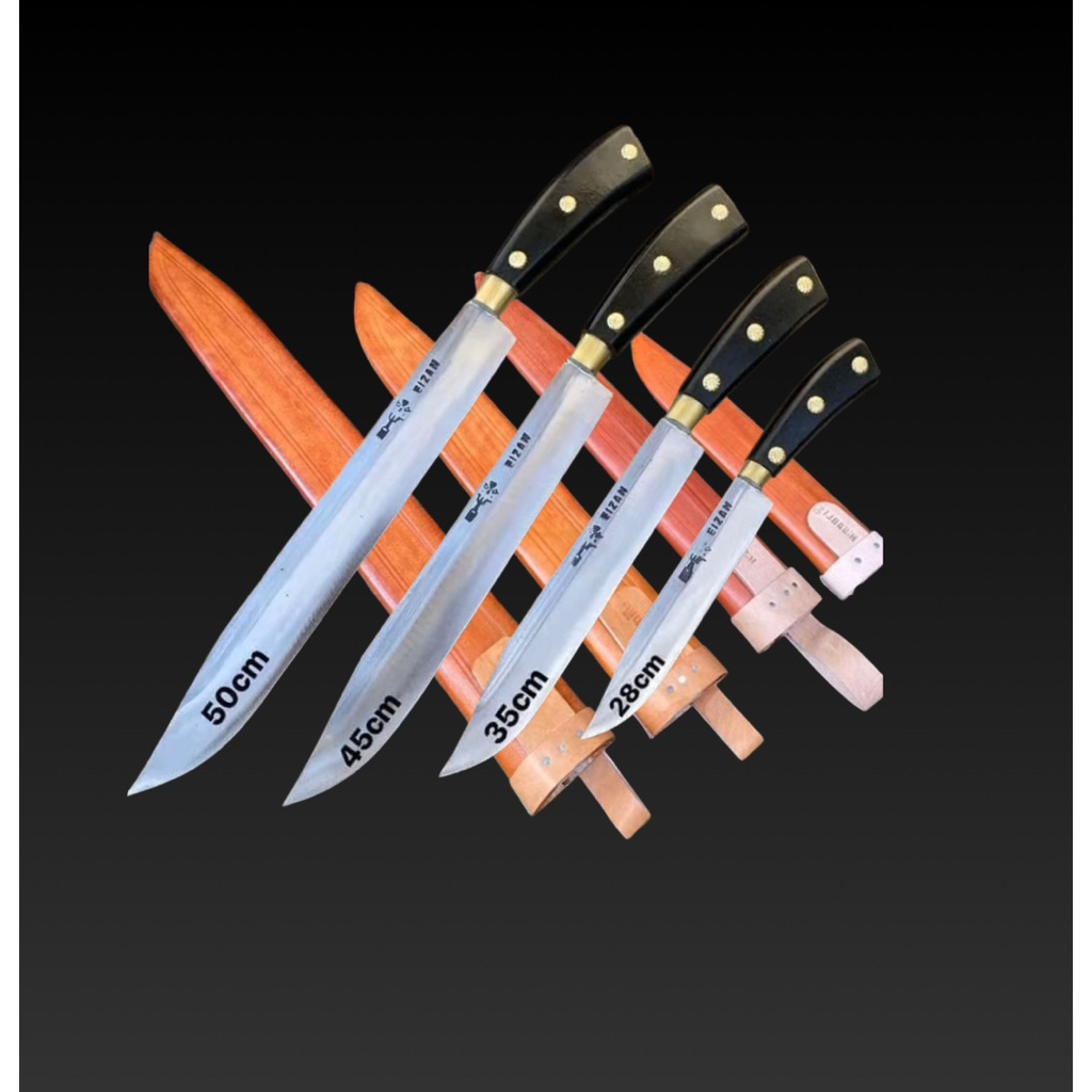 Set pisau dapur cap garpu, perlengkapan dapur, alat rumah tangga