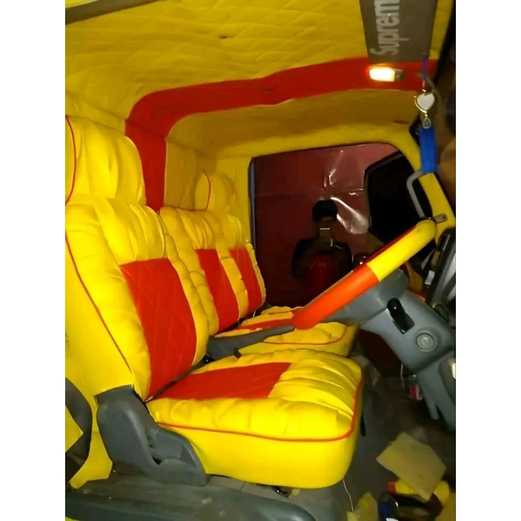 sarung jok mobil truk canter full ruangan