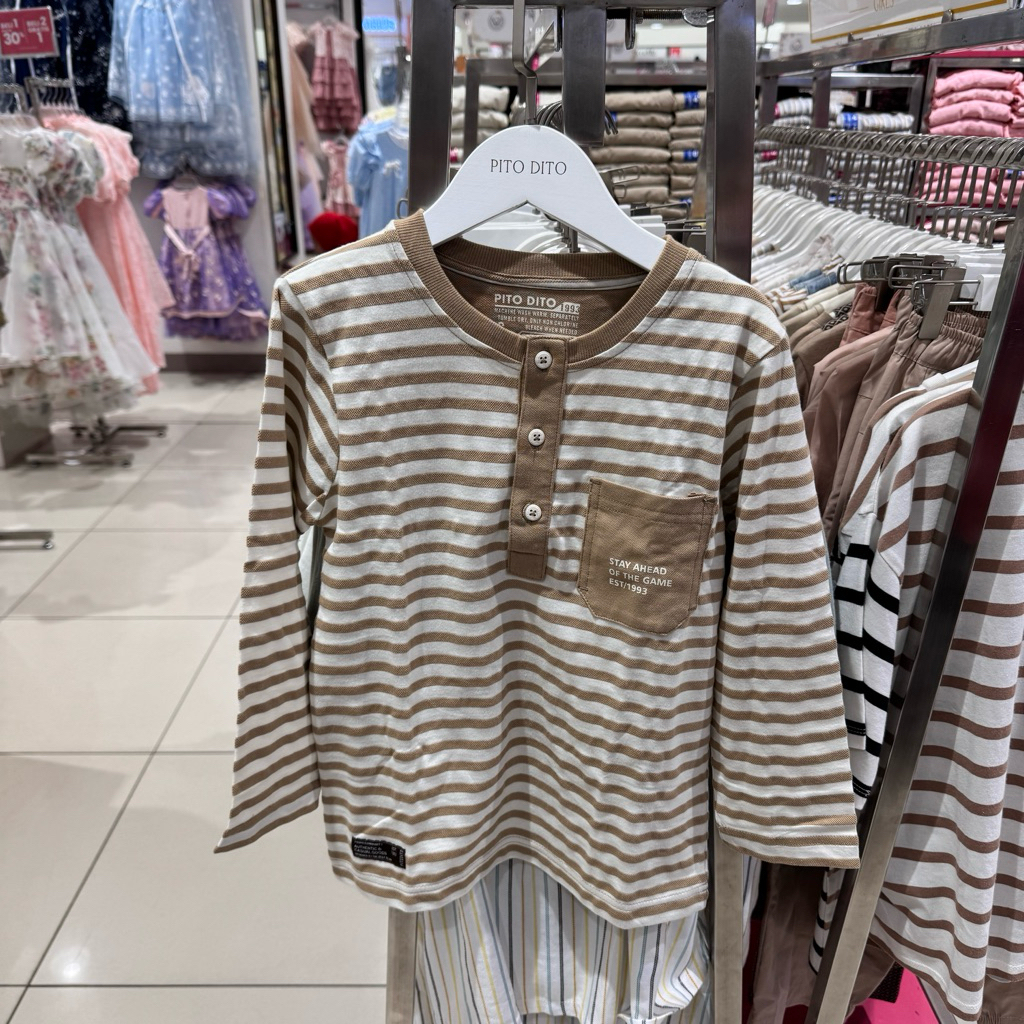PITO DITO - SALE Kaos Koko Lengan Panjang Anak Laki-Laki
