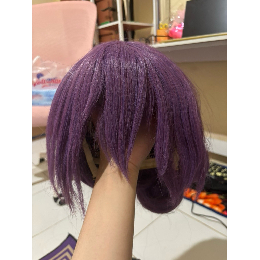 Wig Reze Manmei Styling Semi Hard Crimped