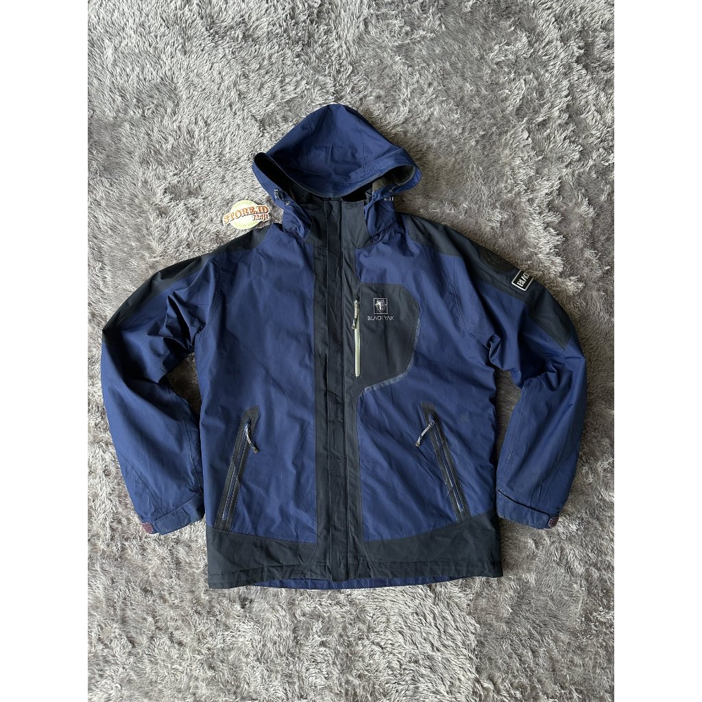 Jaket Outdoor Double Black Yak (2 in 1) Gorpcore Goretex