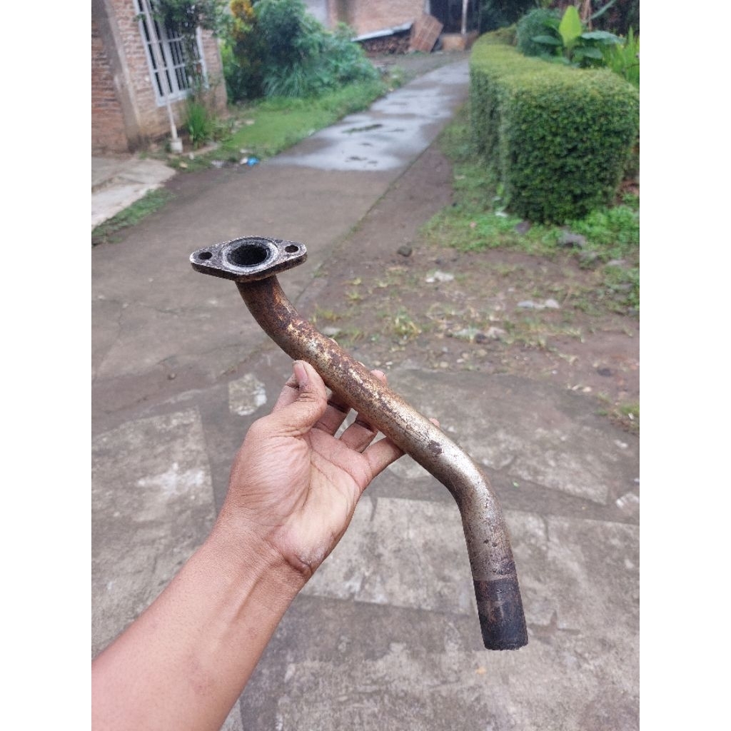 Leher Knalpot Kenalpot Yamaha V80 Original
