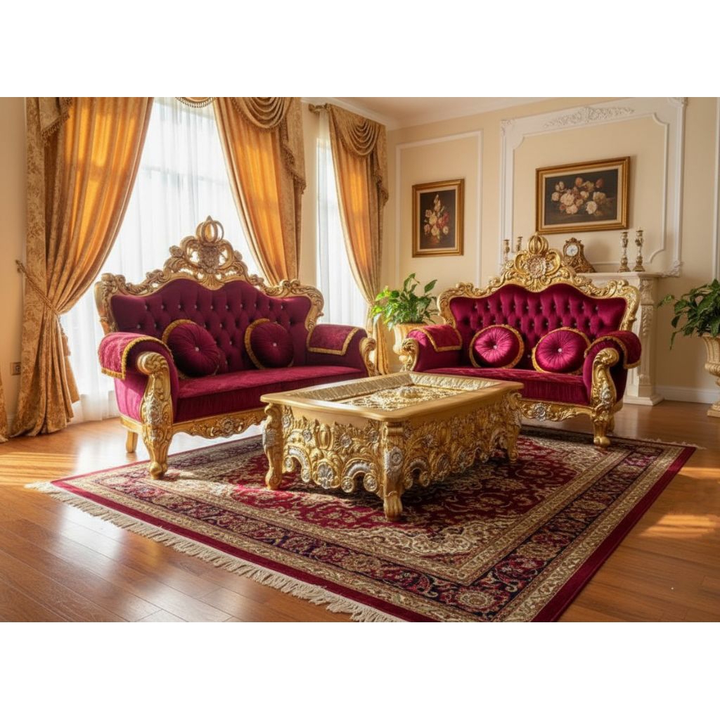 kursi Raja piagio bahan kayu jati berkualitas