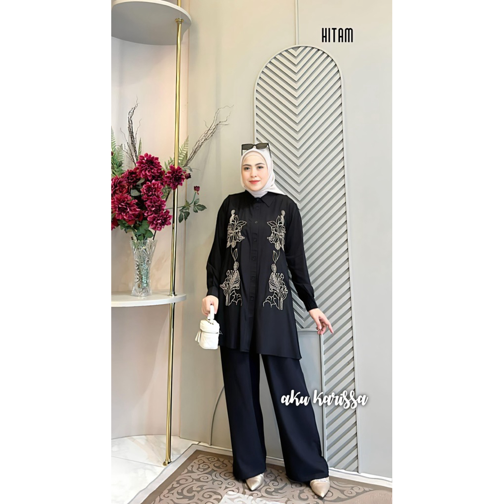 Aku karissa nirmala set celana / nirmala set celana aku karissa / aku karissa / setcel aku karissa