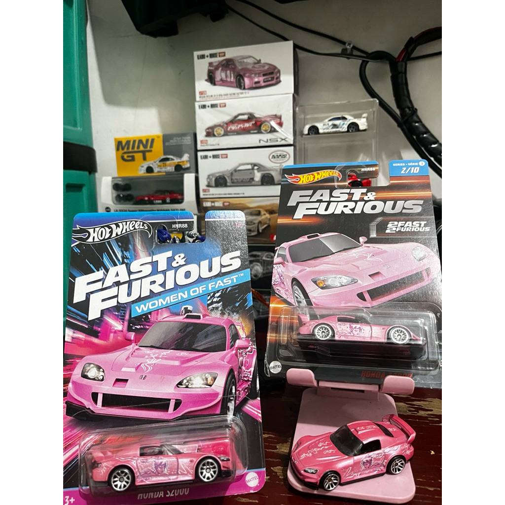 Hot Wheels Honda S2000 Suki Pink Fast & Furious