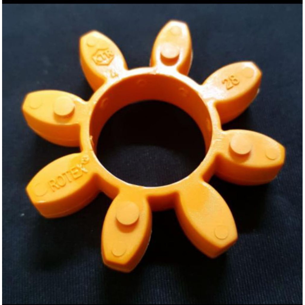 KARET RUBBER COUPLING KTR ROTEX GR 28 ELEMENT DUNIA KOPLING KTR ROTEX GR 28