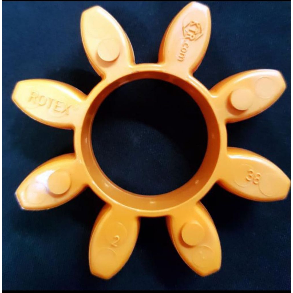 KARET RUBBER COUPLING KTR ROTEX GR 38 ELEMENT DUNIA KOPLING KTR ROTEX GR 38