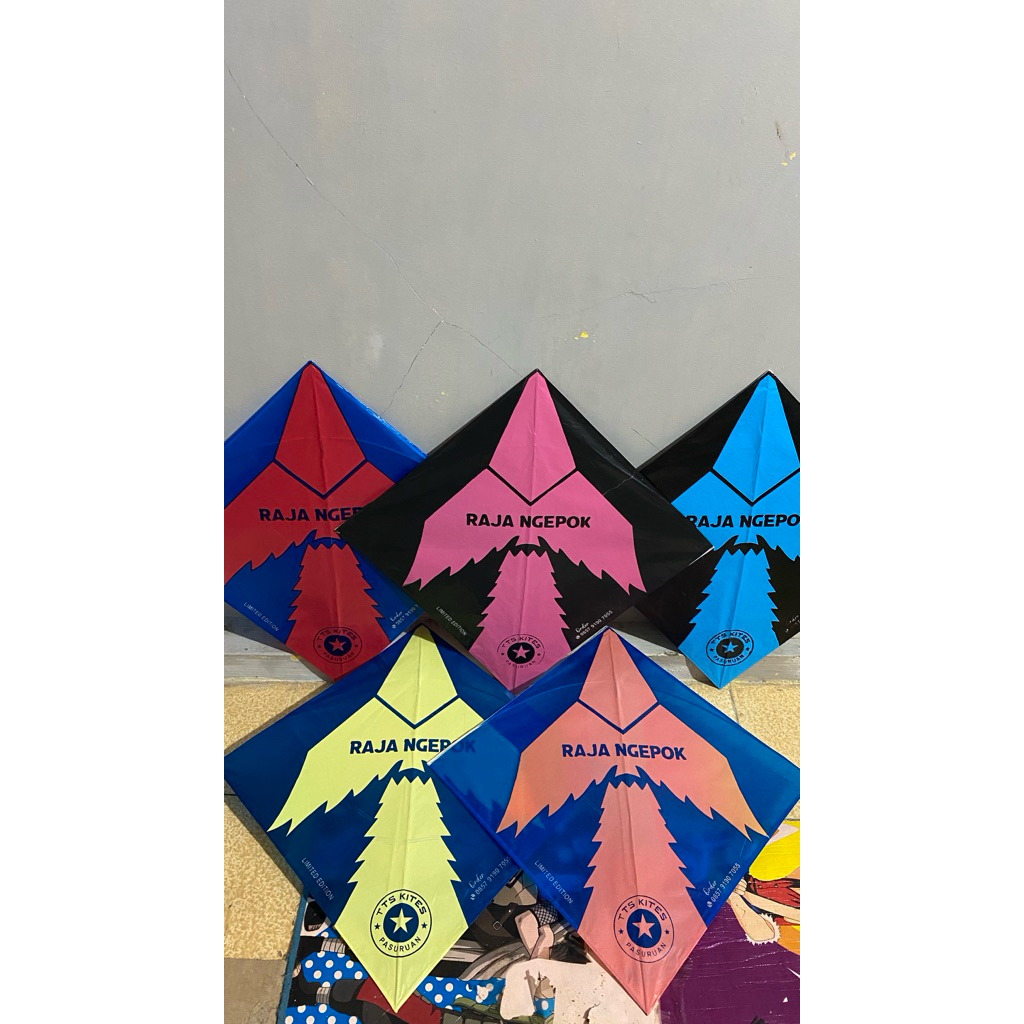 Layangan Sukhoi Full Block Petung Turnament (15pcs)