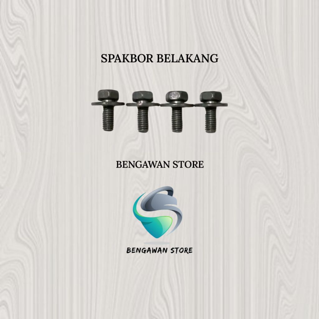 Baut Fullset Cover Bodi Body Spakbor Belakang Honda CBR 150 Old / Lama CBU Thailand