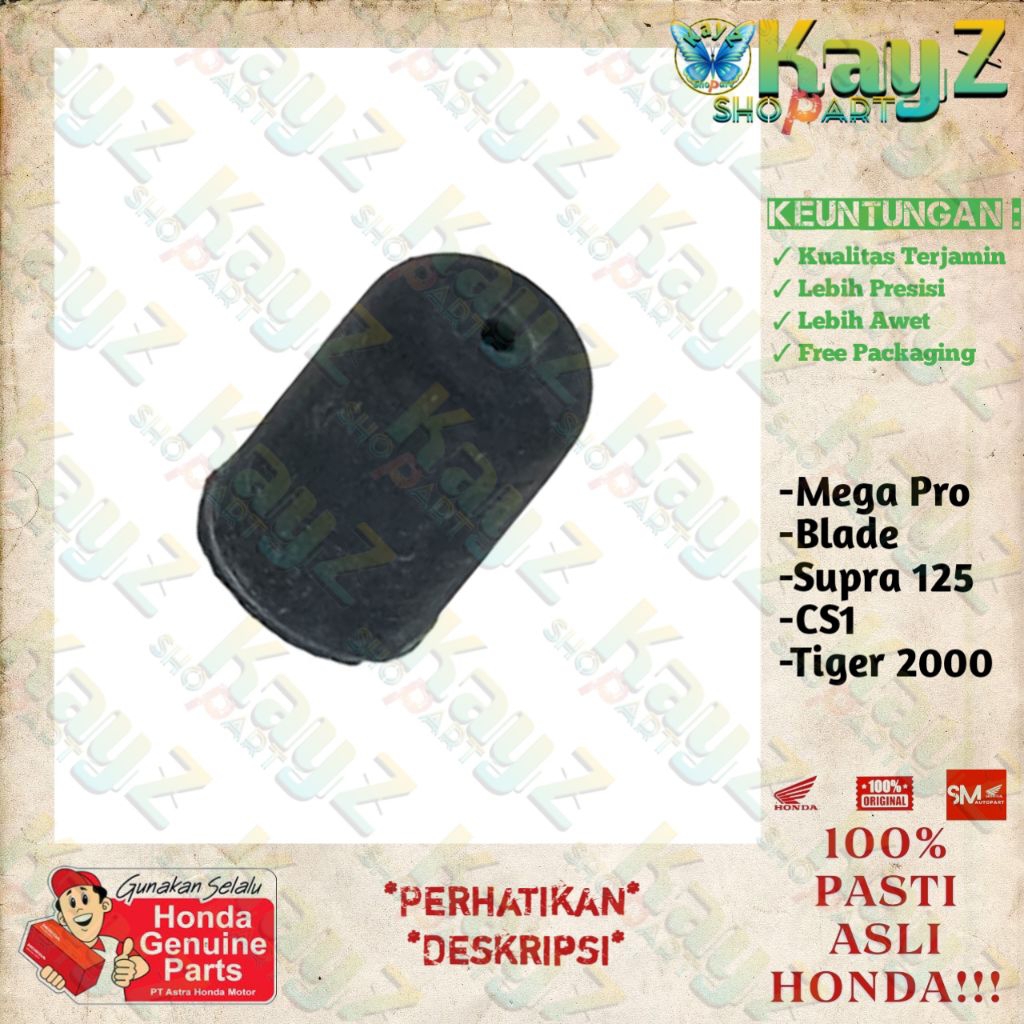 Karet Breket Ganjalan Boot Headlight Megapro Supra Blade Tiger Original 61312KBP900