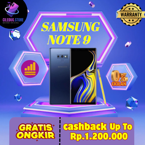 SEIN Samsung Galaxy Note 9 8/512GB | 6/128GB Second Fullset Resmi Indonesia