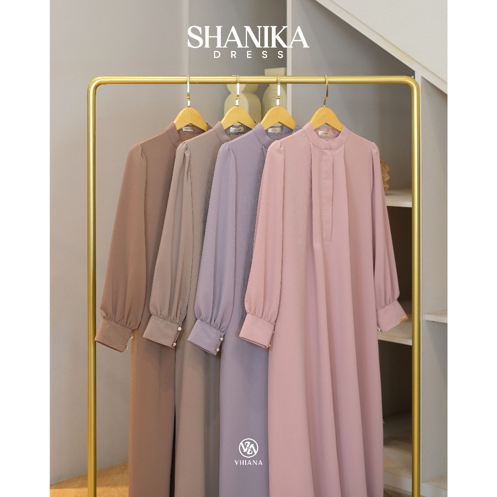 SHANIKA DRESS 02 BY VHIANA / Gamis Casual Premium