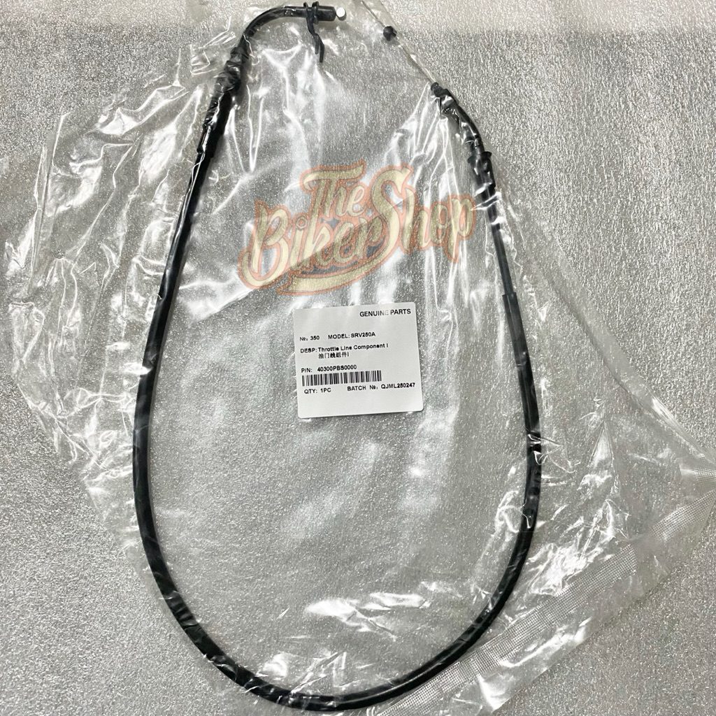 kabel gas QJ MOTOR SRV 250A Original QJ