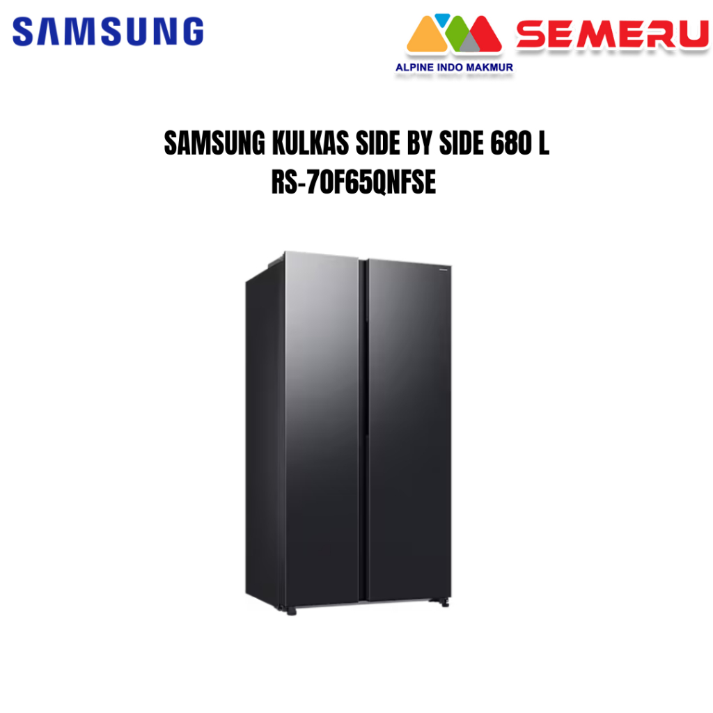KULKAS SIDE BY SIDE SAMSUNG KULKAS SIDE BY SIDE 680 L RS-70F65QNFSE