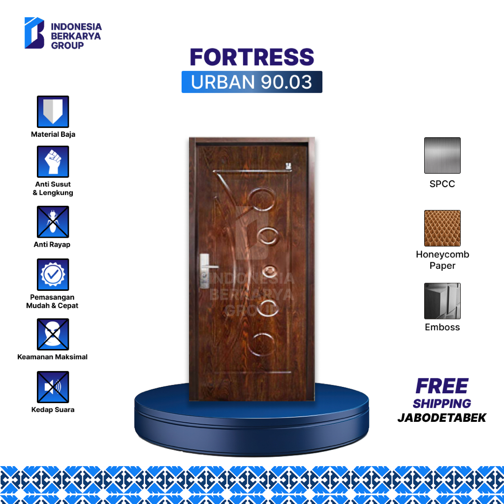 Pintu Baja Fortress Urban 90.03