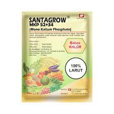 PUPUK SANTAGROW MKP 52+34 (MONO KALIUM PHOSPATE)
