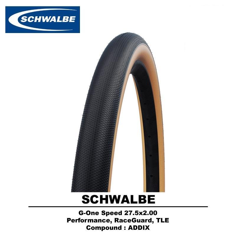 BAN LUAR SCHWALBE G-ONE SPEED 27.5X2.00 KEVLAR