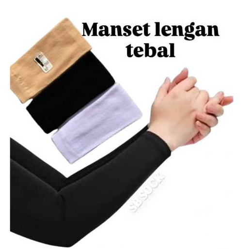MANSET TANGAN TEBAL PREMIUM MANSET TANGAN WANITA MANSET TANGAN PRIA MANSET TANGAN POLOS