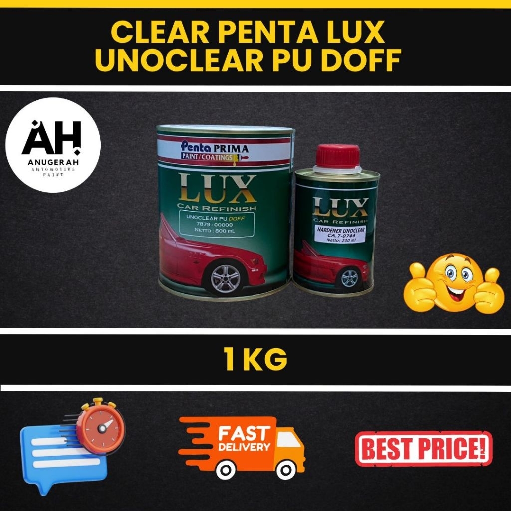 Clear Penta Lux Unoclear PU Doff