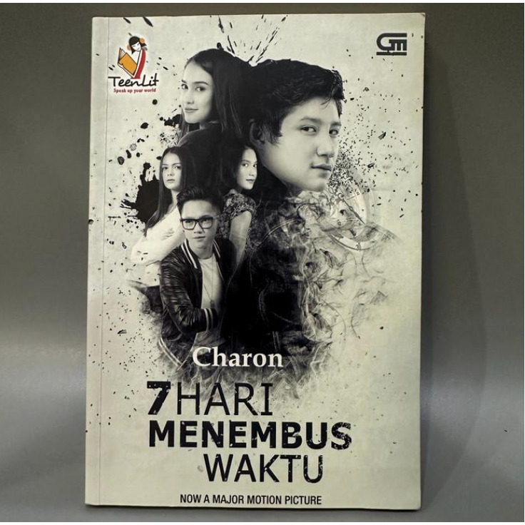 Buku Novel Bekas 7 Hari Menembus Waktu oleh Charon
