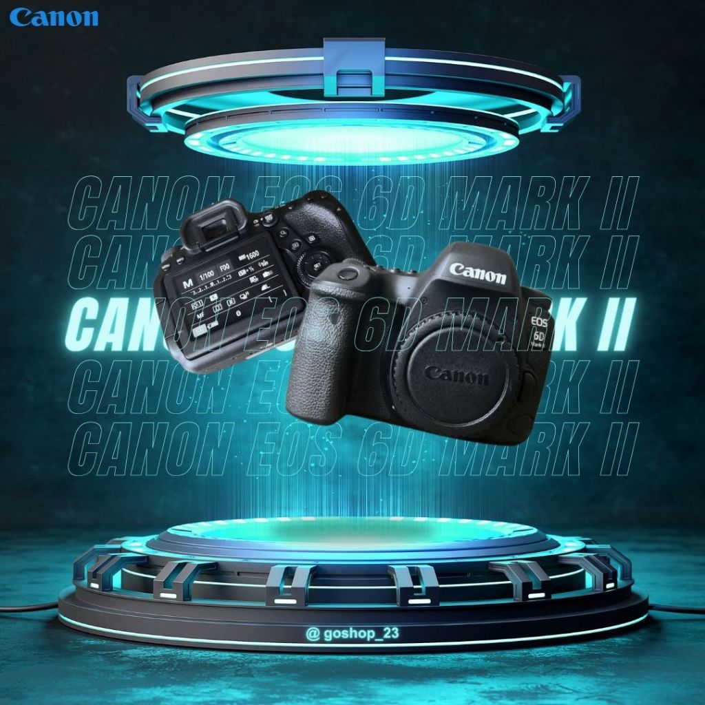 CANON EOS 6D MARK II SECOND MULUS BODI ONLY