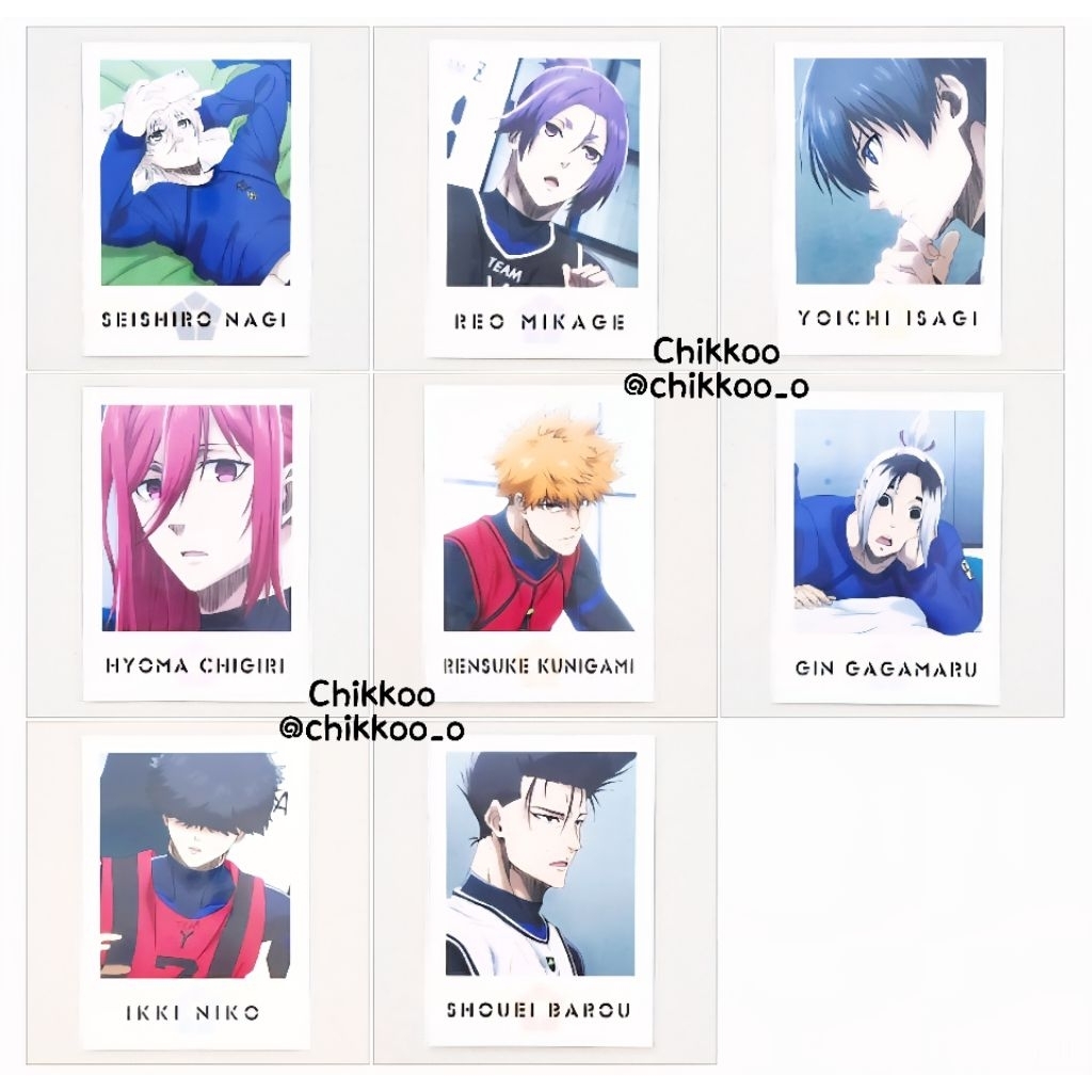 Blue Lock Pashakore Photocard Card