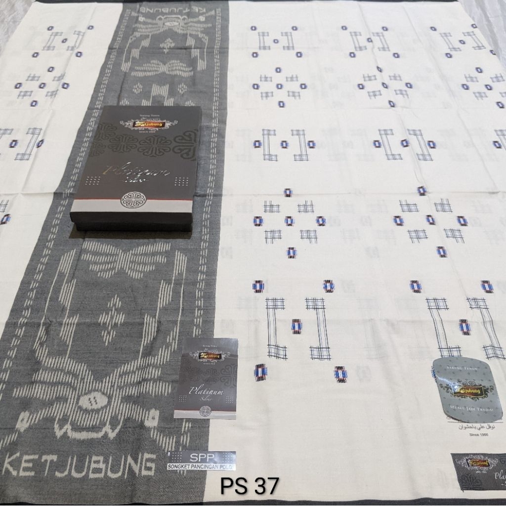 sarung ketjubung platinum silver putih murah terlaris