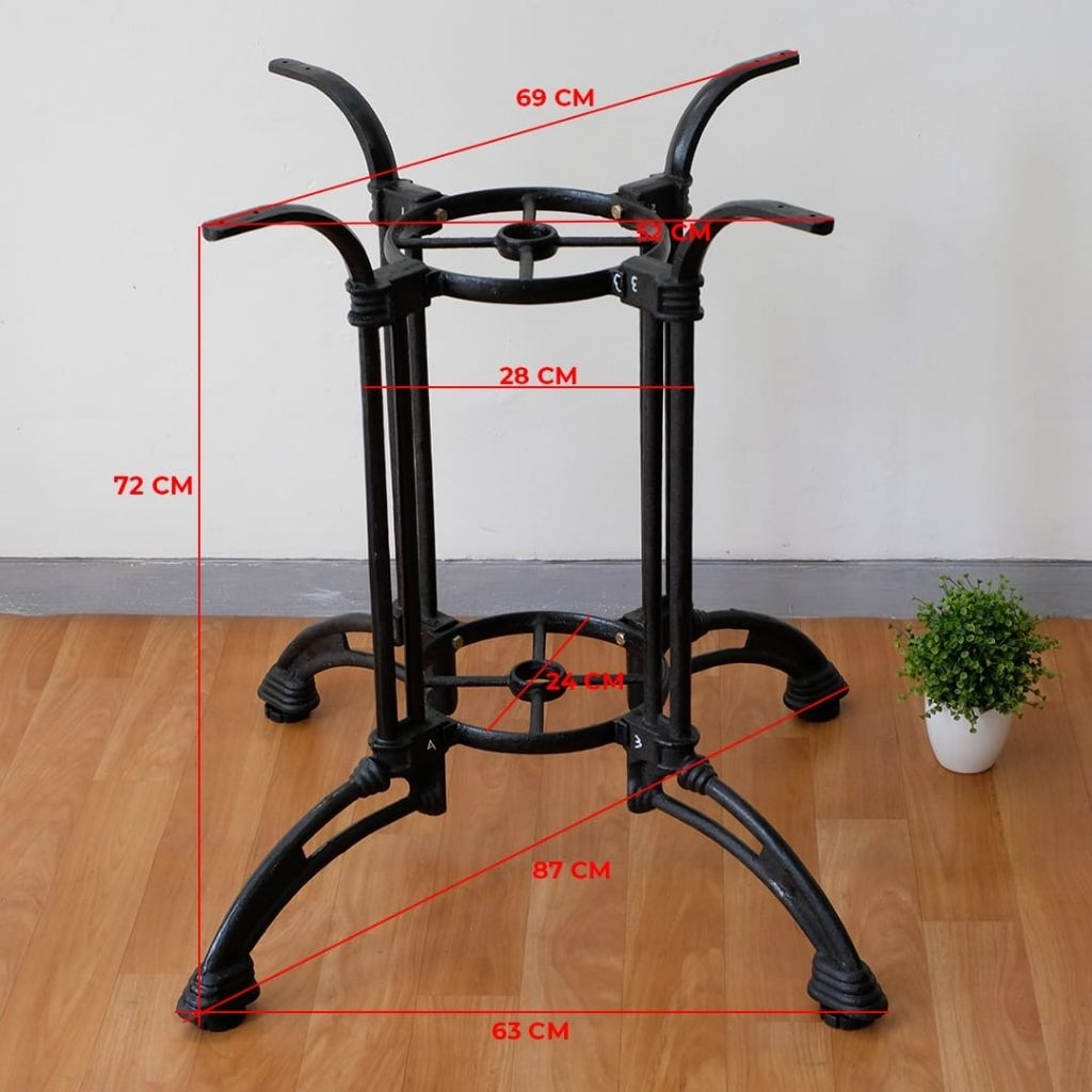 kaki meja besi cor kaki meja retro kaki besi tempa kaki meja cafe kopitiam kaki antik