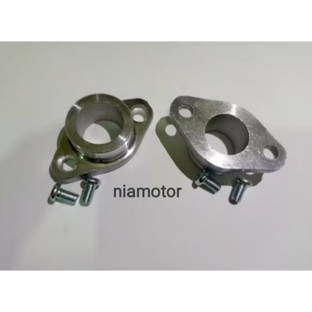 adaptor sambungan manipol Mio Beat memakai karbu supra Revo Karisma Gran Win GL