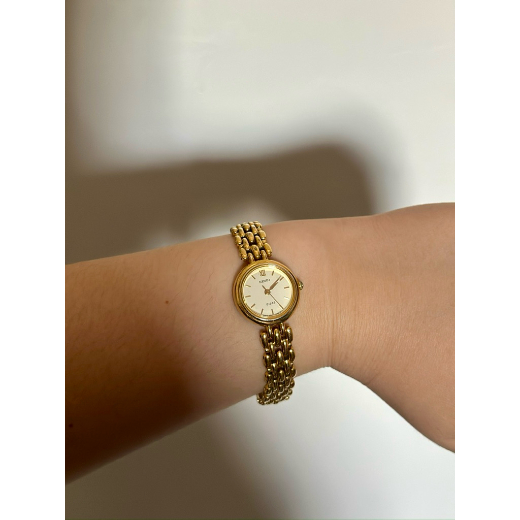 Jam Seiko Ladies Gold Rare