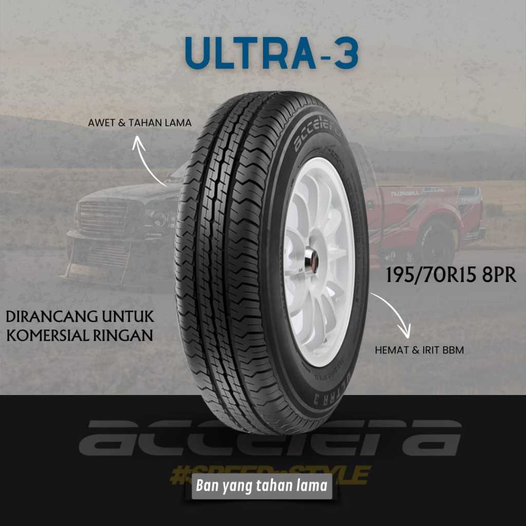 BAN ACCELERA ULTRA-3 195/70 R15 8PR / 195 70 15 8PR