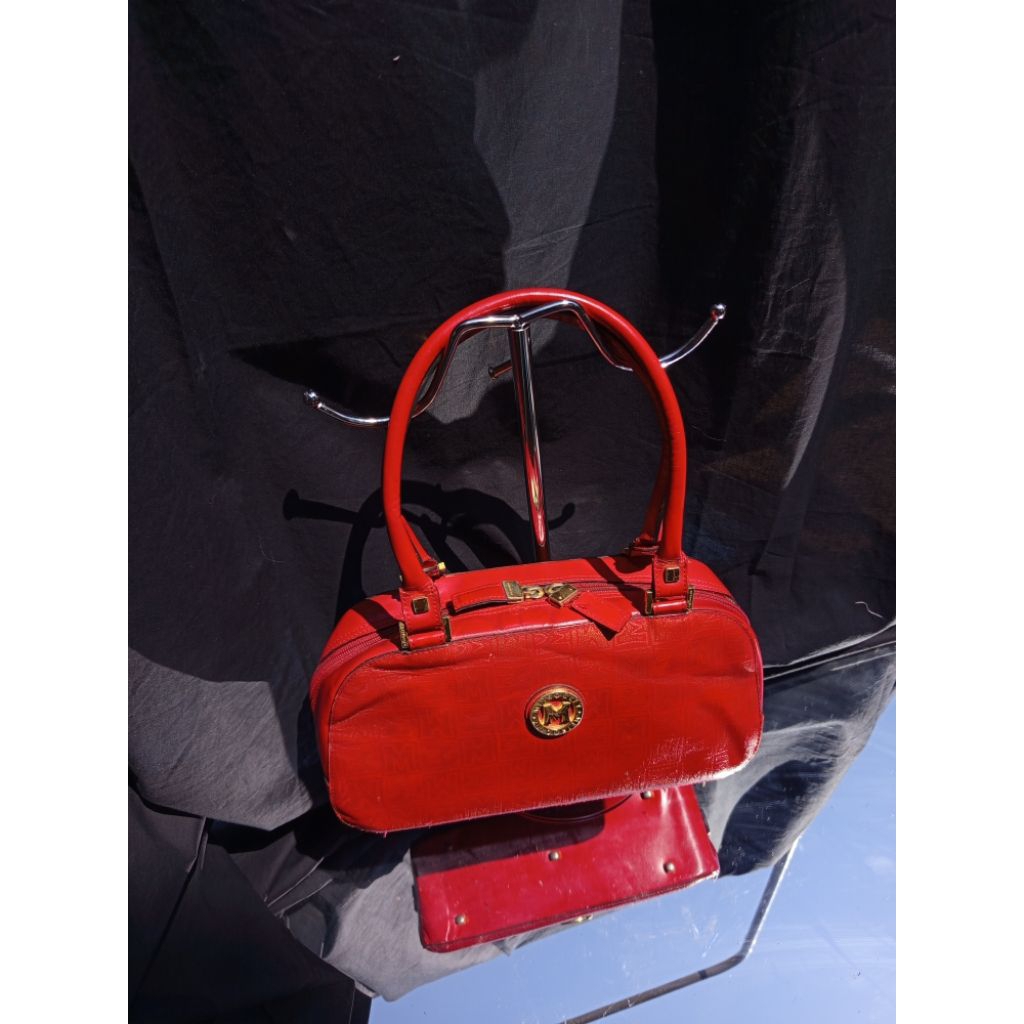 Vintage Shoulder Metrocity Kulit Asli second ori