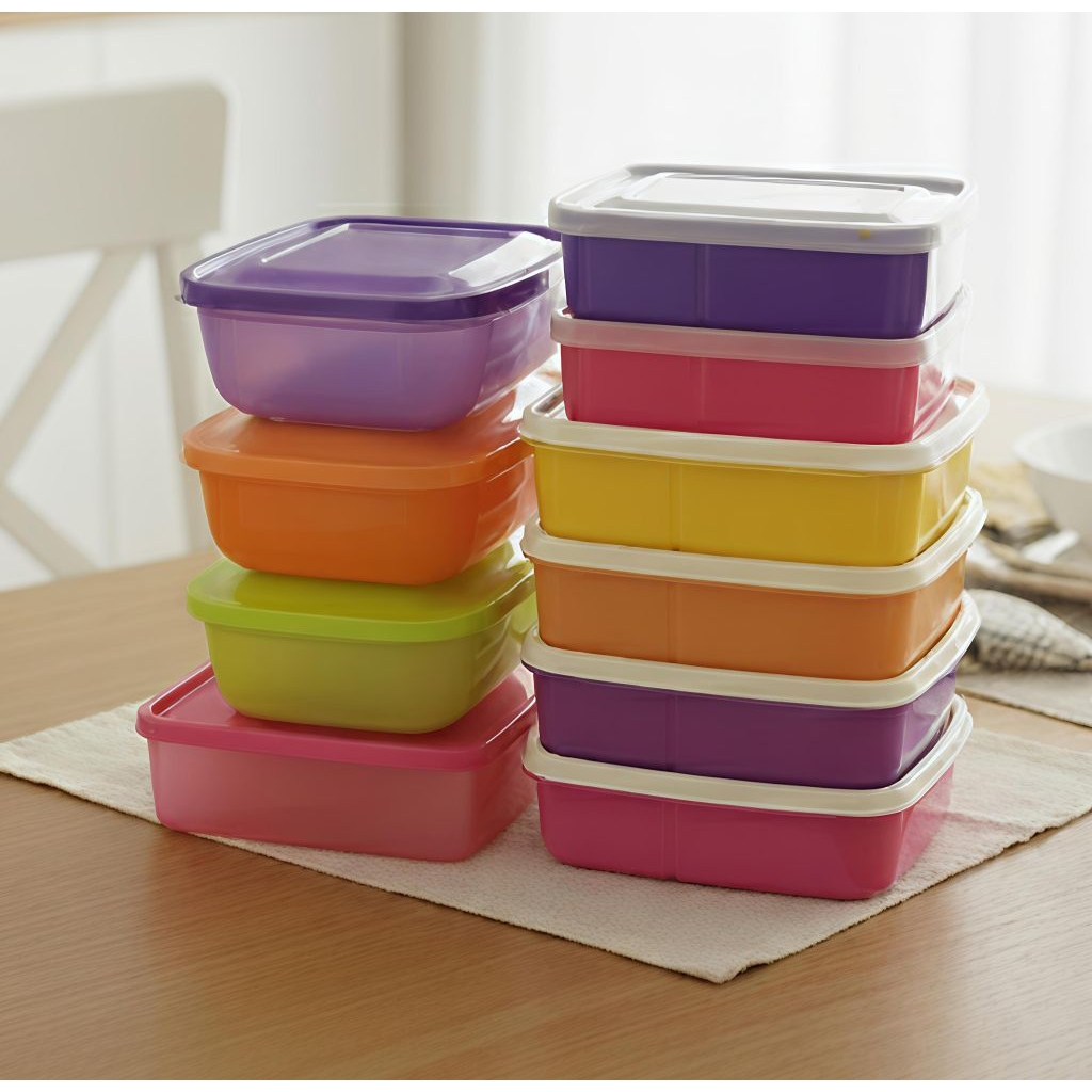 SECOND Set bekal Makanan Tupperware BYO, CWL mini, Loly, Lolyta, vensmart dll