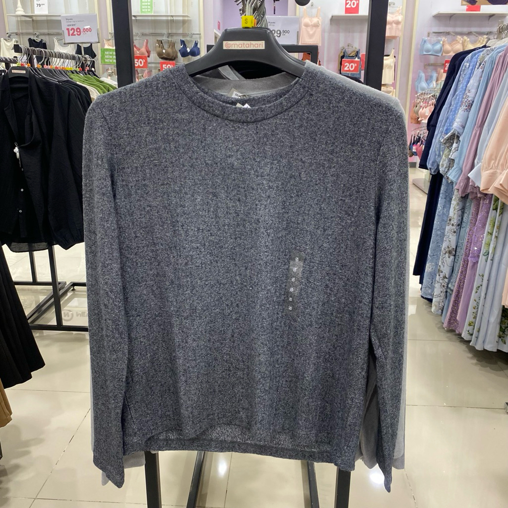 ST.YV3S // CN*X - Kaos inner Knitt // Kaos Rajut Wanita Bahan Halus Lembut Original Stor